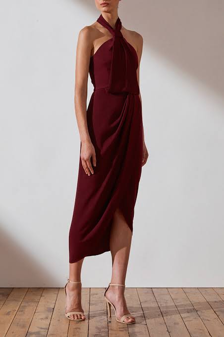 Shona joy clearance draped dress