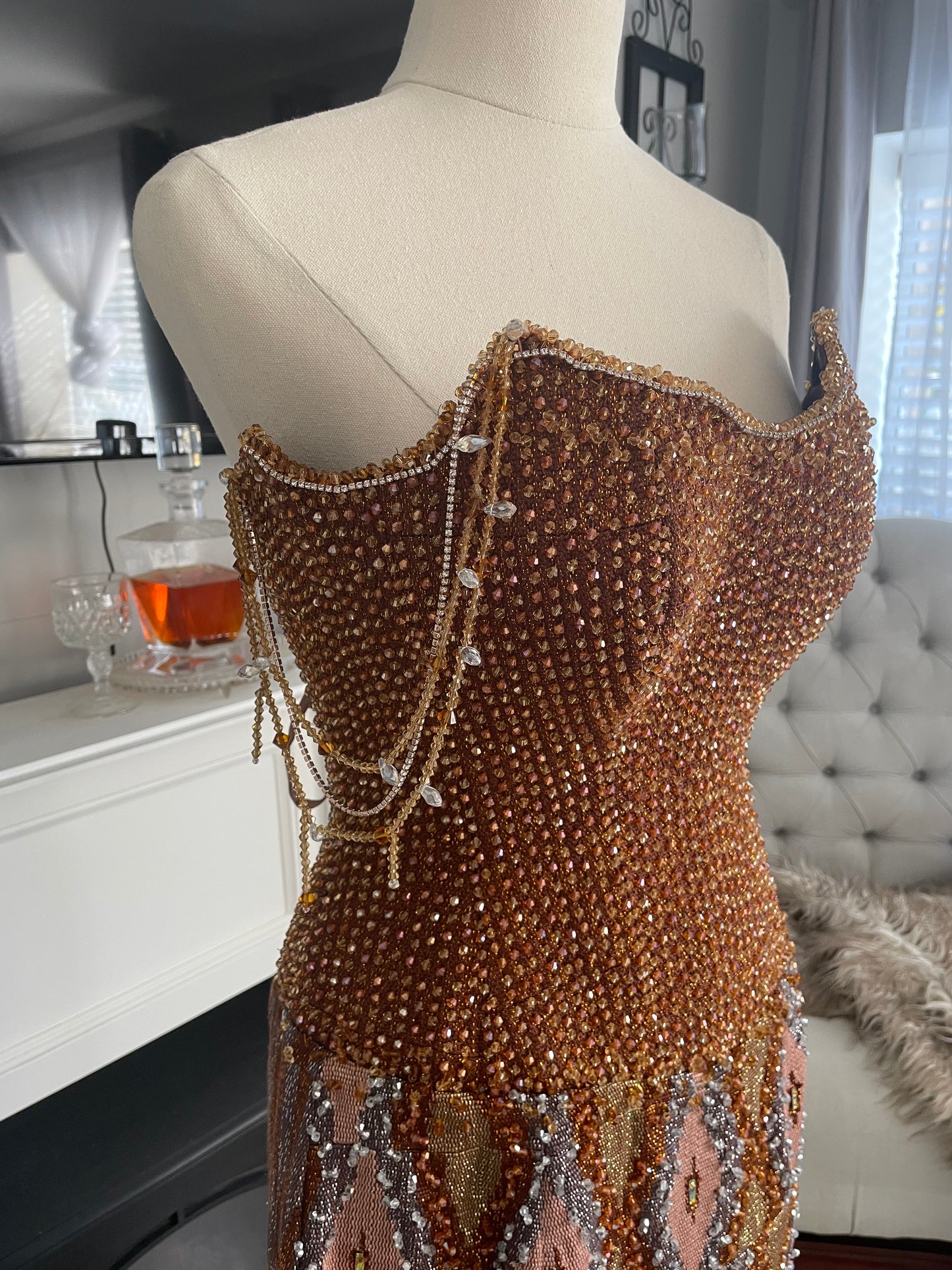 One of a Kind Cocktail Gown *FREE POST*